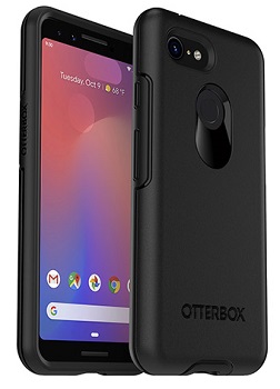 Google Pixel 3 Otterbox Symmetry Series Case (Black) from ...