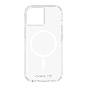 Apple iPhone 15/14/13 Case-Mate Tough Case w/ MagSafe (Clear)