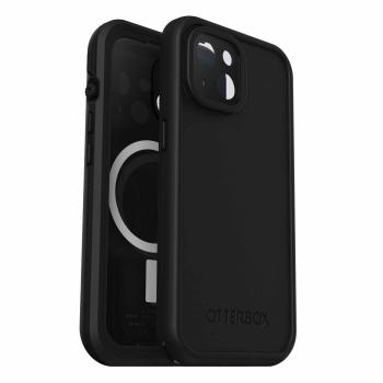 Apple iPhone 15 OtterBox Fre MagSafe Case (Black)