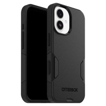 OtterBox étui de la série Commuter pour Apple iPhone 16 avec MagSafe (Noir)