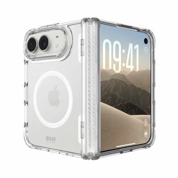 Apple iPhone Duo Coque MagSafe robuste DropZone Blu Element (transparent)