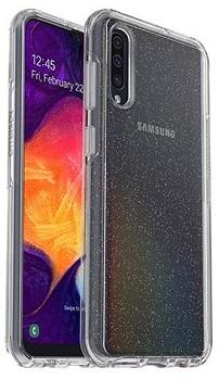 OtterBox étui de la série Symmetry pour Samsung Galaxy A50 (Transparent)