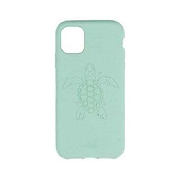 Apple iPhone 11 Pro Pela Compostable Eco-Friendly Protective Case (Turquoise Turtle)