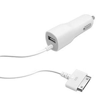 *Clearance* Apple 30-Pin Muvit 2.1A (10W) Vehicle Power Adapter