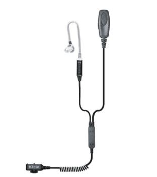 Klein Patriot 2-Wire PTT headset for Sonim XP5s, XP8, XP10