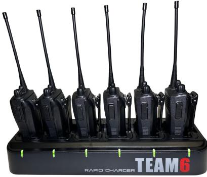 Klein Six Unit Multi-Charger (Base Only)