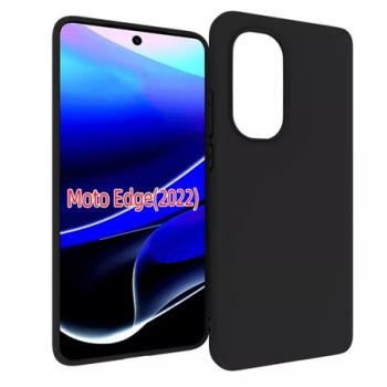 Motorola Moto Edge (2022) Blu Element Gel Skin (Black)