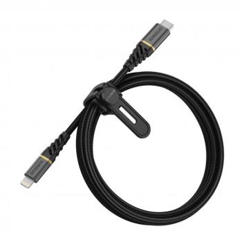 OtterBox câble de charge-synchro tressé USB-C à Lightning (100 cm) (noir)