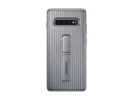 Samsung Galaxy S10+ Protective Standing Cover (Silver)