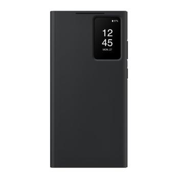 Étui portefeuille Smart View pour Samsung Galaxy S23 Ultra 5G (noir)