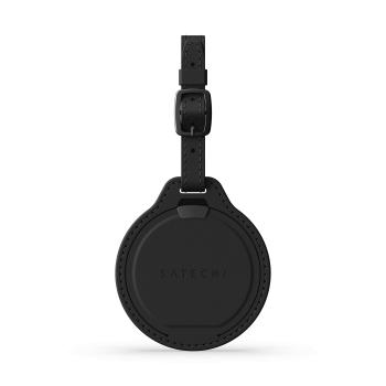 Étiquette de bagage Satechi en cuir végétalien FindAll (noir)