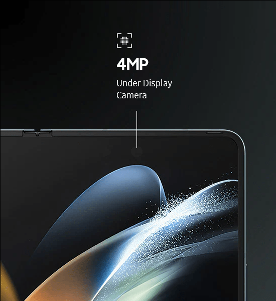 
				4MP
				Under Display Camera