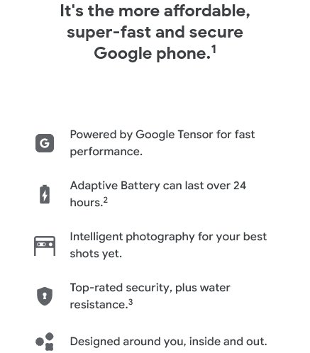 It's the more affordable, super-fast and secure Google phone