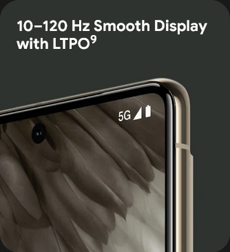 10–120 Hz Smooth Display with LTPO