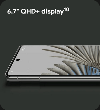 6.7″ QHD+ display