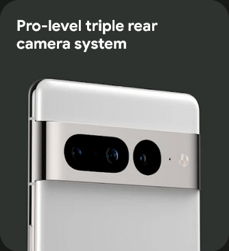 Pro-level triple rear camera system