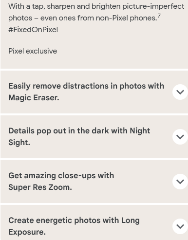 Photo Unblur fixes your pics, even the old ones. With a tap, sharpen and brighten picture-imperfect photos – even ones from non-Pixel phones.7 #FixedOnPixel. Pixel exclusive